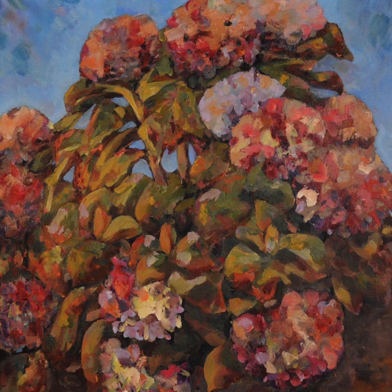 Hortensien II Ölgemälde