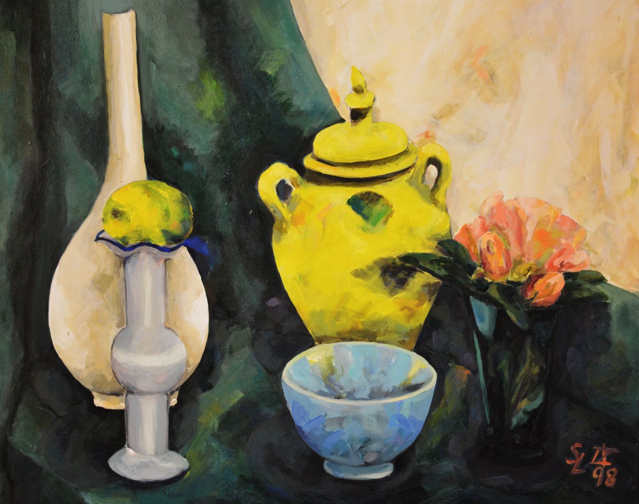 Stilllebenstudie Ölgemälde