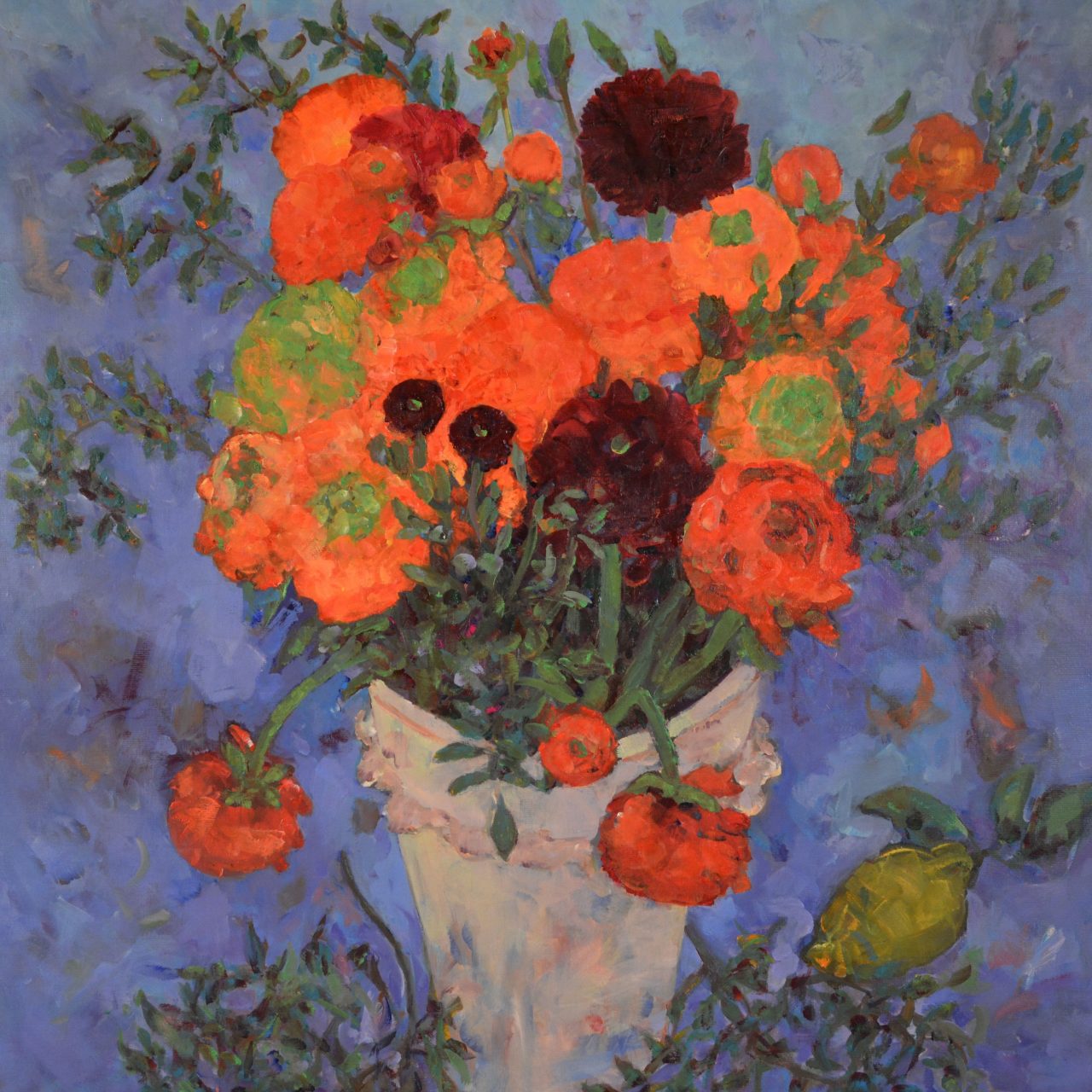 Ranunkeln Ölgemälde