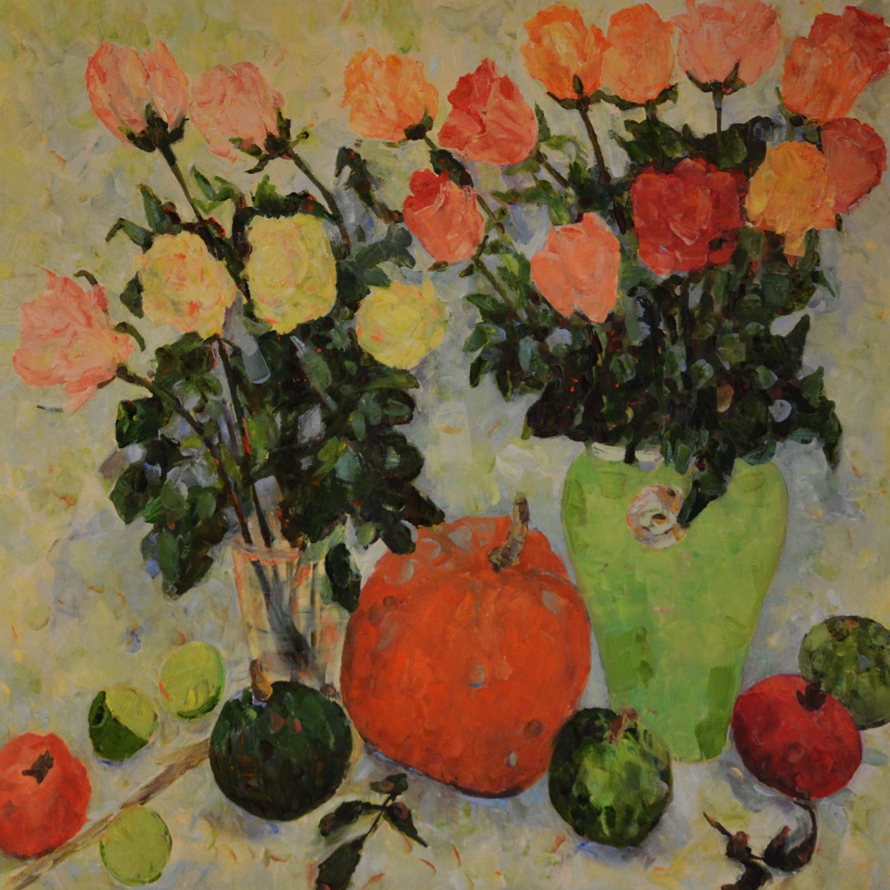 Rosensträuße Ölgemälde