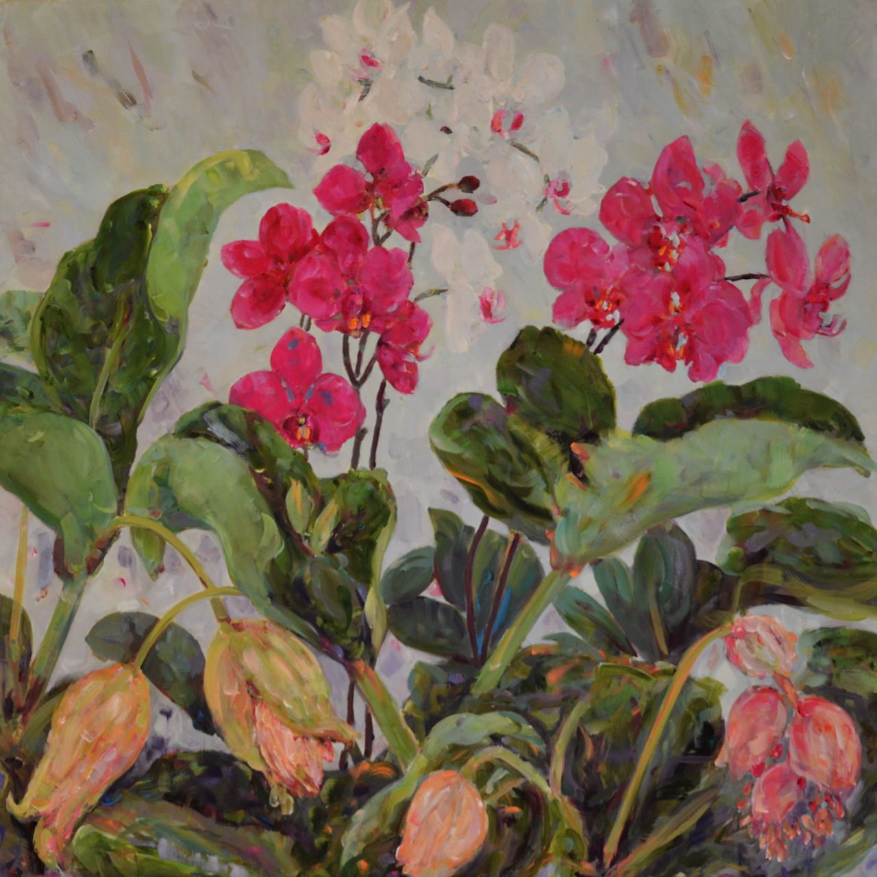 Phalaenopsis Ölgemälde